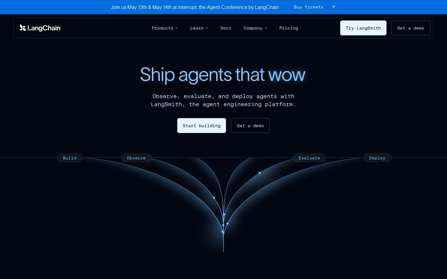 LangChain framework for LLM applications